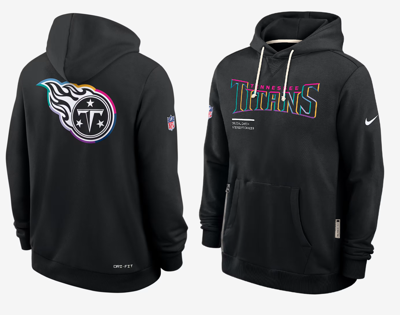 Men Tennessee Titans black 2025 Nike NFL hoodie->tennessee titans->NFL Jersey